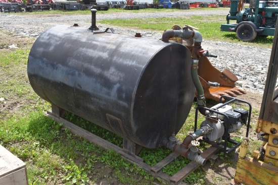 Trash Pump with 250 Gallon Reserve Tank