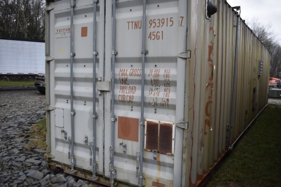 40' High Cube Shipping Container