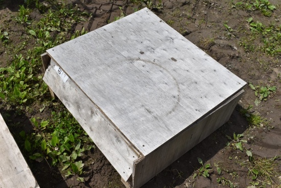 Set of English Wheels In Crate