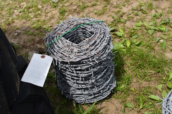 50' Roll of Barbed Wire