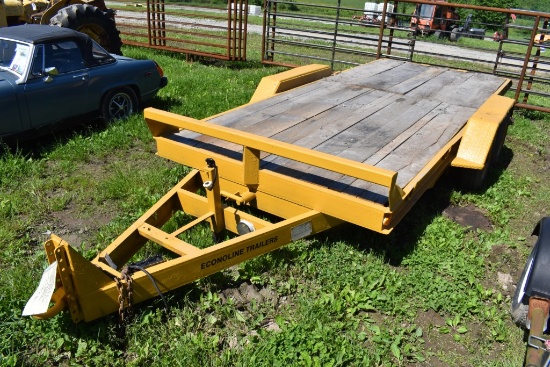 2001 Econoline 16' Tilt Deck Equipment Trailer
