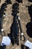 Miva Mini Excavator Hydraulic Post Hole Digger