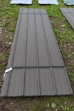 32 Pieces of 12' Bronze Corrugated Metal Paneling