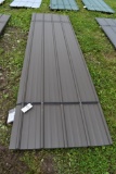 32 Pieces of 12' Bronze Corrugated Metal Paneling