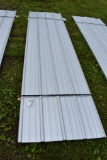 32 Pieces of 12' Galvalume Corrugated Metal Paneling