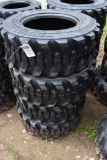 4 Forerunner 12-16.5 Skid Steer Tires