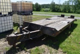 1986 Eager Beaver 22' Deck Over Trailer