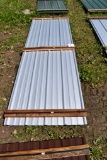 30 Pieces of 10' Galvalume Corrugated Metal Paneling
