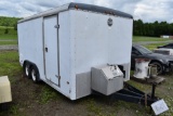 Wells Cargo 16' x 7.5' Enclosed Trailer
