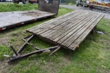 16' Homemade Flat Deck Trailer