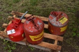 3 Gas Cans