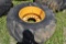 Firestone 21L-24 Tire on 14 Lug Rim
