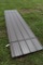 32 Pieces of 12' Bronze Corrugated Metal Paneling