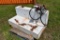 105 Gallon L-Shape Transfer Fuel Tank with Electric Pump