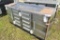 Chery Industrial 7' 10 Drawer Stainless Steel Work Bench Tool Box