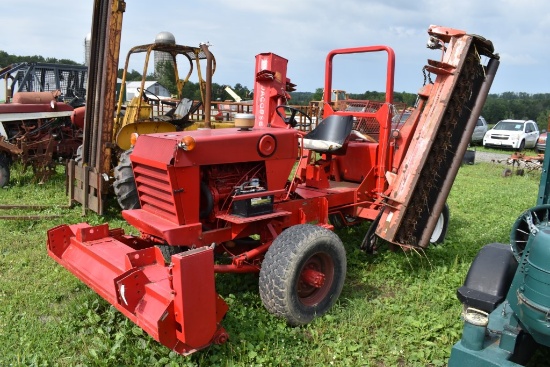 Jacobsen 224 Wide Area Flail Mowing Tractor