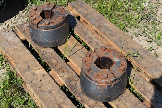 Pair of Dual Wheel Hubs