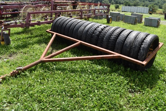 13' Rubber Tire Roller