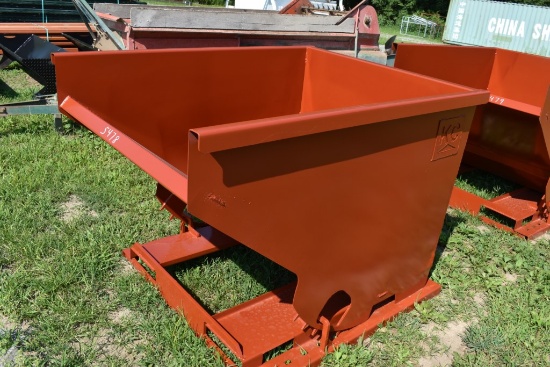 KC Fork Mounted tipping Dumpster