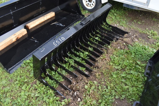 KC Quick Attach 76" Skid Steer Rock Bucket
