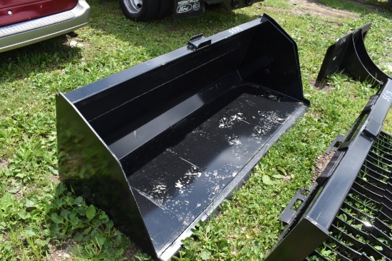 KC Quick Attach 84" Skid Steer High Profile Bucket