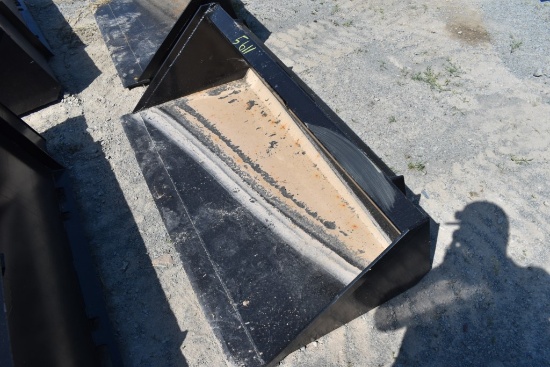 Swict 60" Quick Attach Skid Steer Bucket