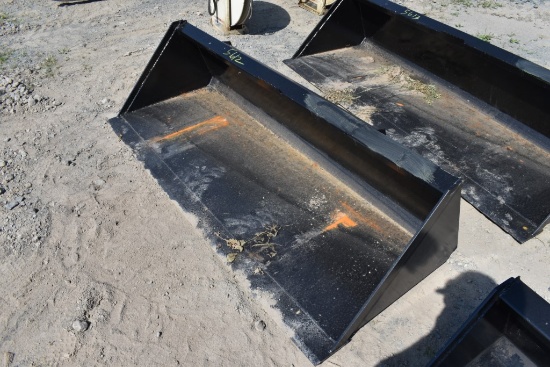 Swict 78" Quick Attach Skid Steer Bucket