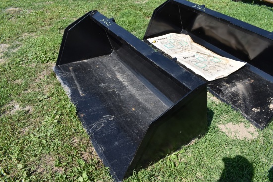 Swict 78" High Capacity Quick Attach Skid Steer Bucket