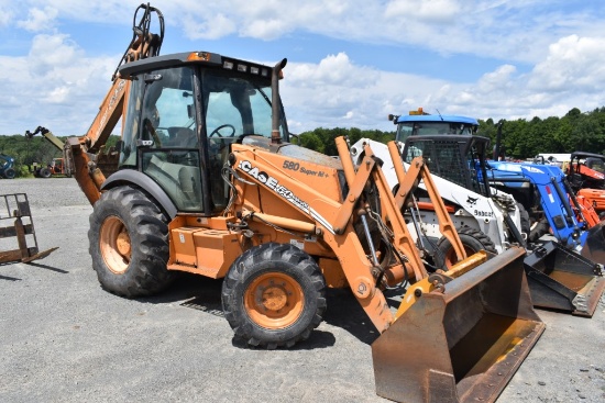 Case 580 Super M+ Series 2 Extenda Hoe Back Hoe