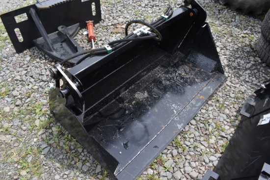 Giyi 60" 4-in-1 Quick Attach Skid steer Bucket