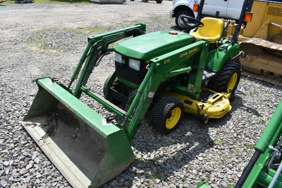 John Deere 2210 Loader Mower Tractor