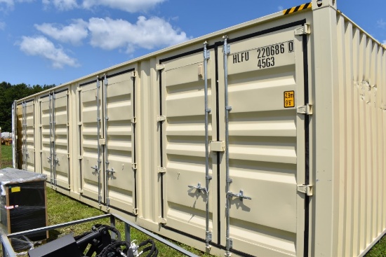 40' 5 Door High Cube Shipping Container