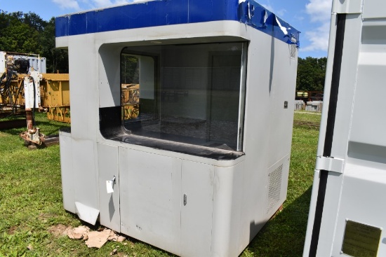 Glass Front Security Office