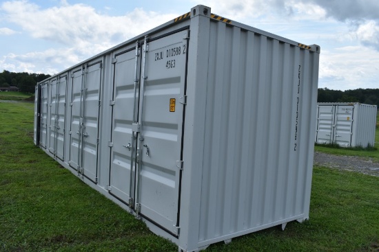 40' 5 Door High Cube Shipping Container