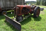 Massey Harris Tractor with Plow