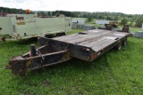 1986 Eager Beaver 22' Deck Over Trailer