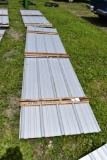 25 Pieces of 12' Galvalume Corrugated Metal Paneling