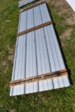 30 Pieces of 10' Galvalume Corrugated Metal Paneling