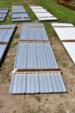 25 Pieces of 12' Galvalume Corrugated Metal Paneling