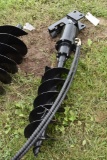 AGT Mini-Excavator Post Hole Digger with 8