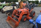 Kubota B7610 Loader Mower Tractor
