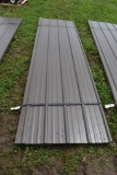 32 Pieces of 12' Bronze Corrugated Metal Paneling
