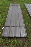 32 Pieces of 12' Bronze Corrugated Metal Paneling