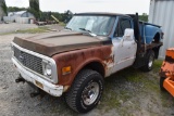 1972 Chevrolet Custom / 20 350 Stake Body Truck with Original Truck Bed