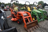 Kubota BX23 Backhoe Loader Mower Tractor