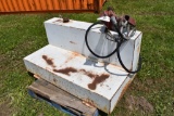 105 Gallon L-Shape Transfer Fuel Tank with Electric Pump