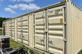 40' 5 Door High Cube Shipping Container