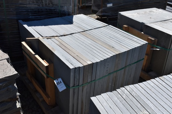 Pallet of 24" x 24" Bluestone Pieces