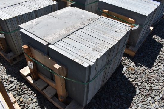 Pallet of 18" x 24" Bluestone Pieces