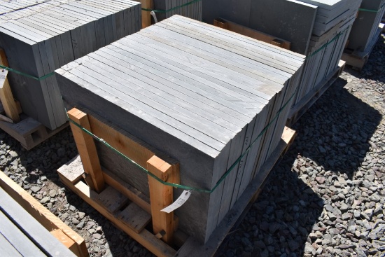 Pallet of 24" x 36" Bluestone Pieces